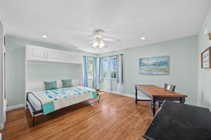 Office or Bedroom with Pull Down Murphy Bed Included!