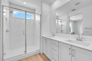 Primary Bath with Large Walk-In Shower