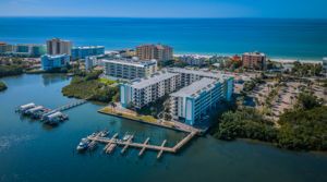 Aerial view - tranquil community with the Gulf of Mexico right across the street. Beach access is right across the street!