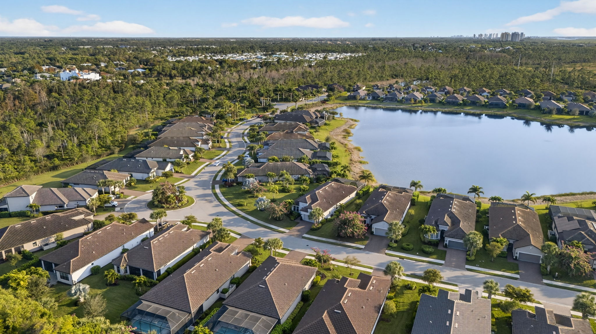 Aerial Front Exterior 2