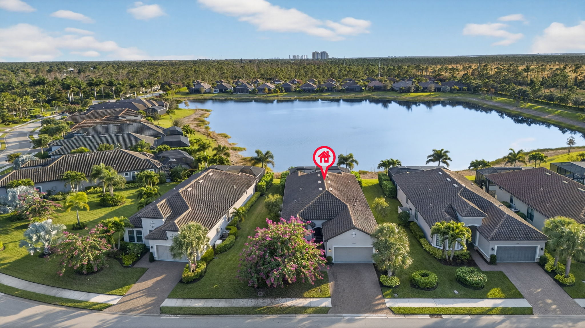 Aerial Front Exterior 1 - marker