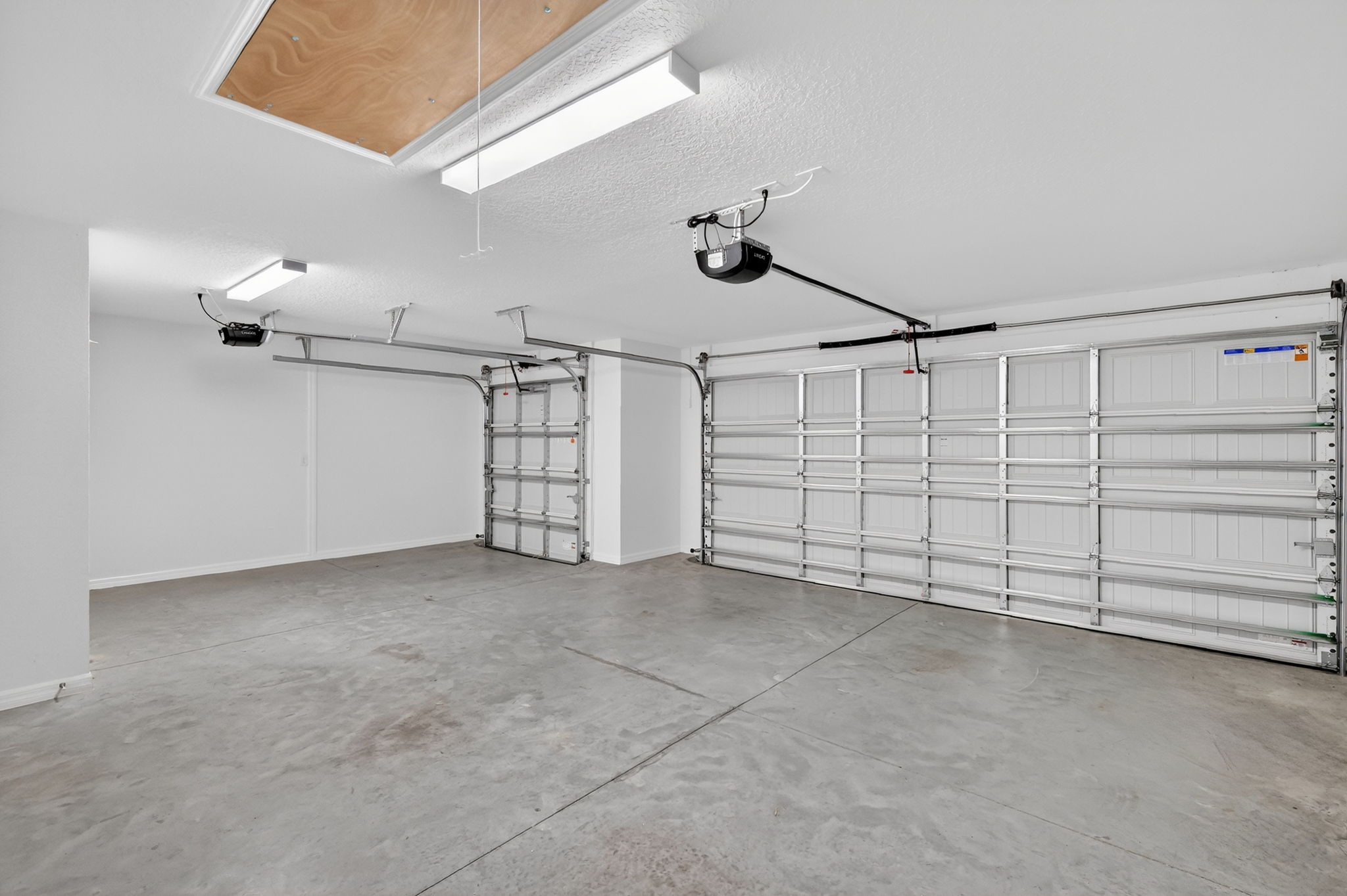 Expansive 2-Car + Golf Cart Garage