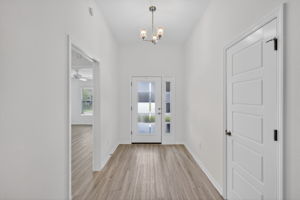 Foyer and Front Entry