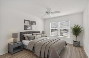 Second Bedroom-Virtually Staged