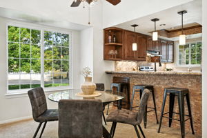 Dining area or you can expand your living room