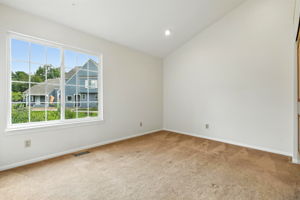Secondary Bedroom- vaulted ceilings