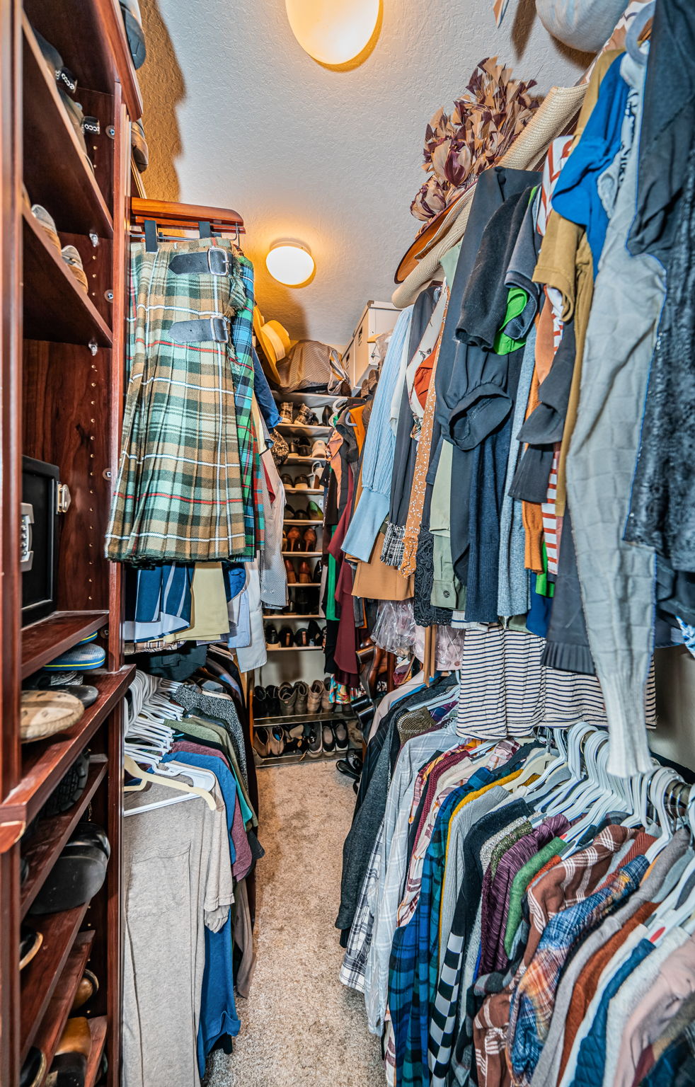 Upper Level Primary Bedroom Closet