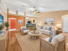 Living Room Staged