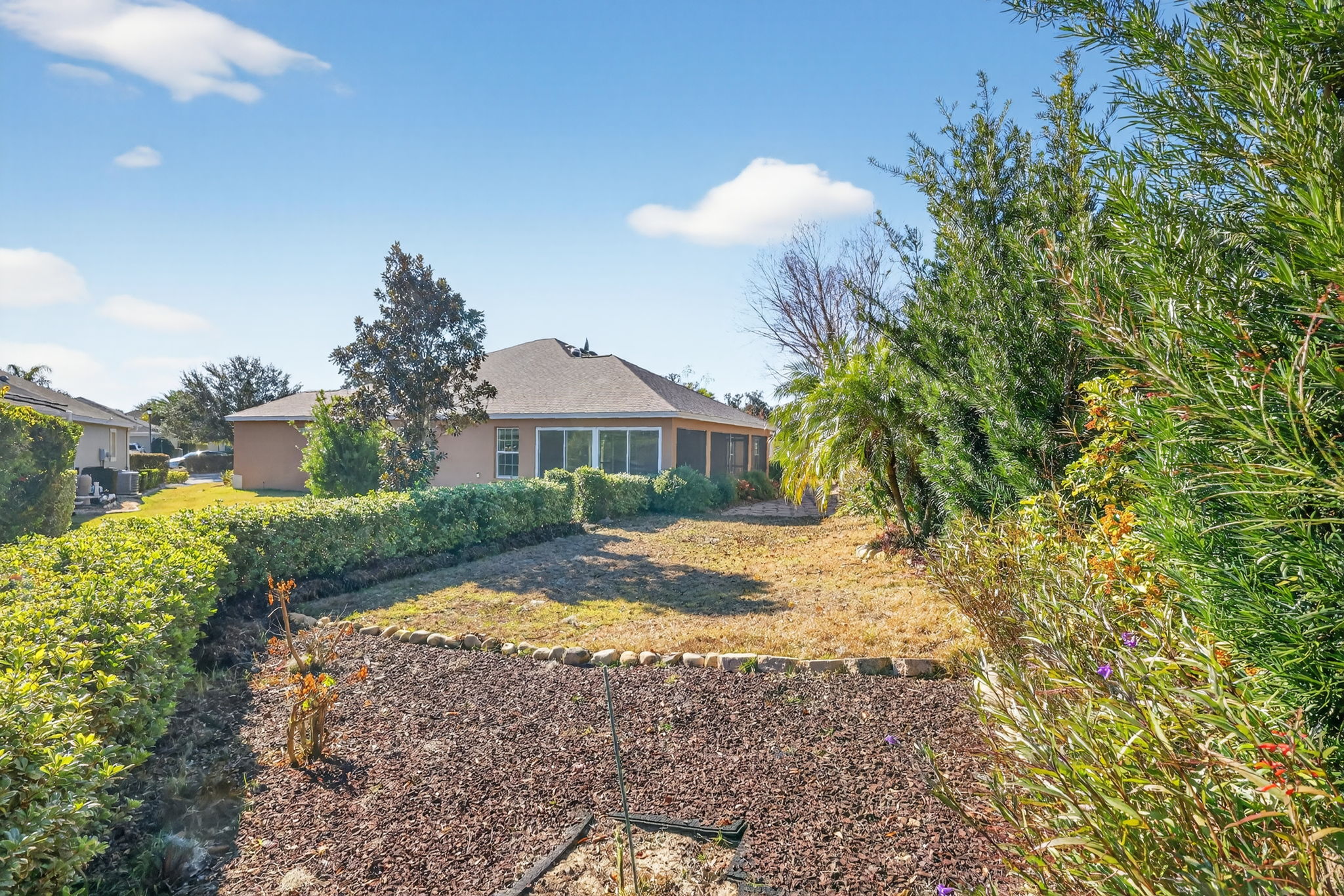 Large Private Rear Yard with Room for a Pool!