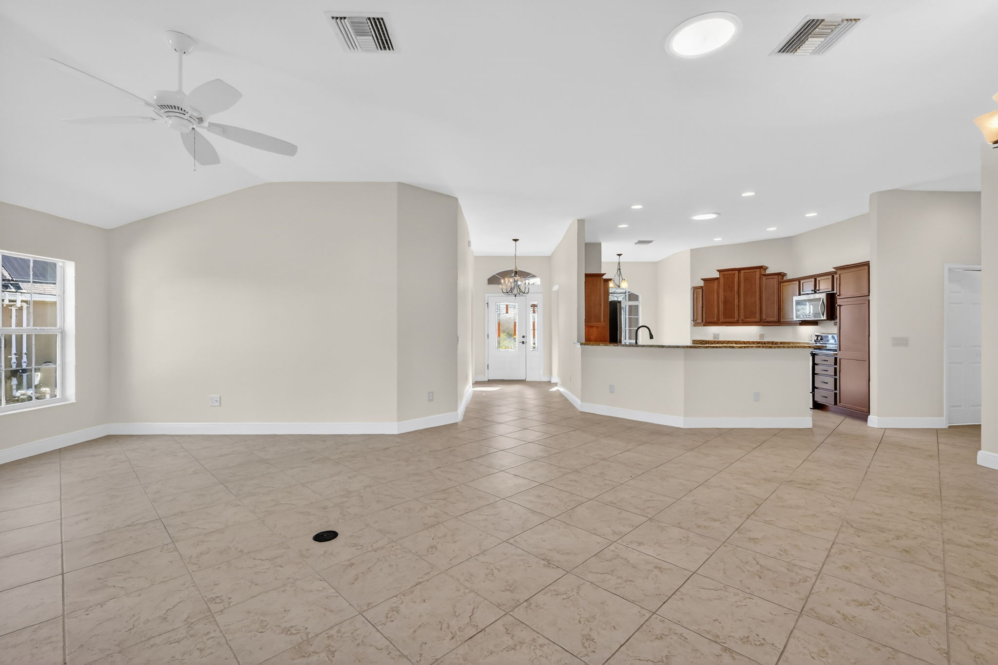 Living Room and Kitchen