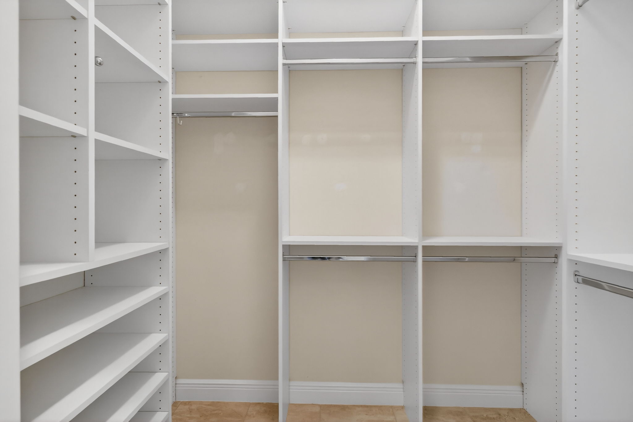 Primary Bedroom Second Custom Walk-In Closet