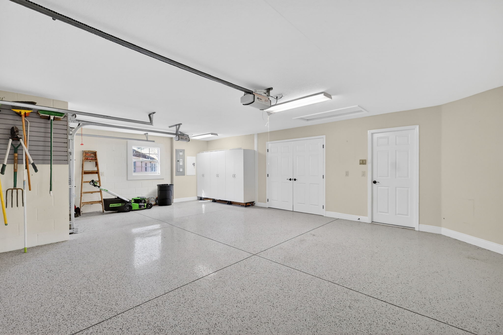 Oversized 29' x 24' Two-Car + Golf Cart Garage!