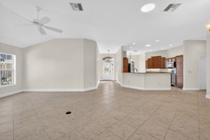 Living Room and Kitchen