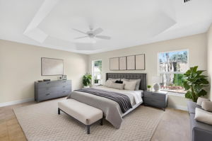 Primary Bedroom-Virtually Staged