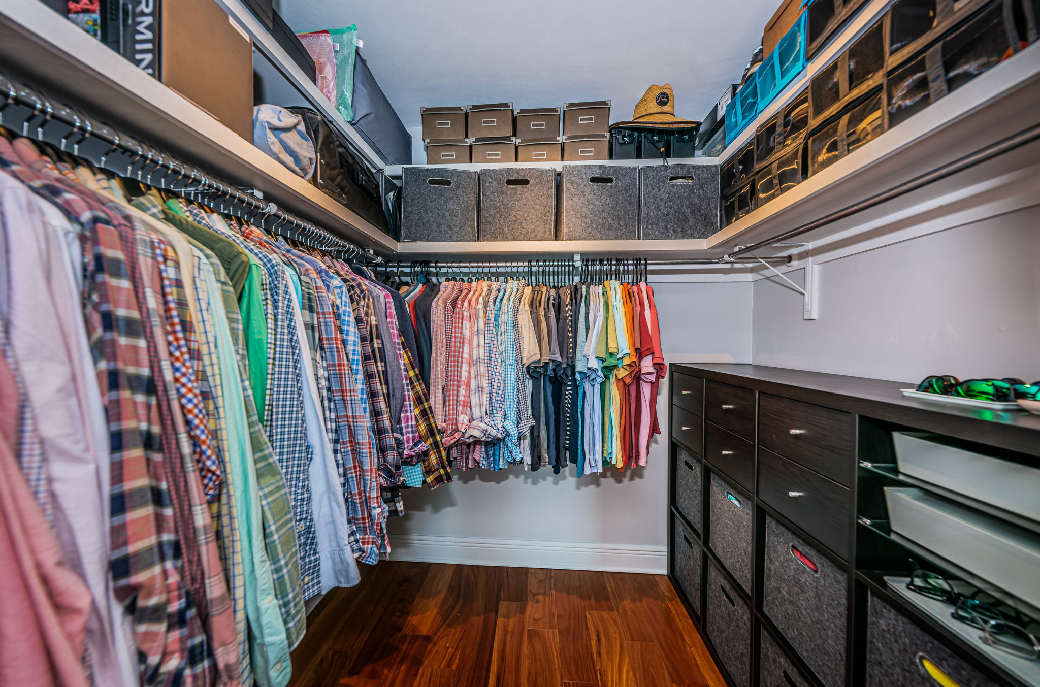 Master Bedroom Walk-in Closet