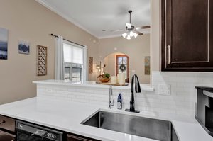 Tile Backsplash & Kitchen Sink