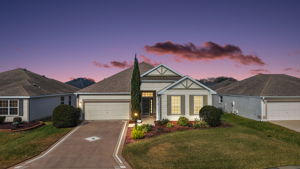 Twilight Front Elevation