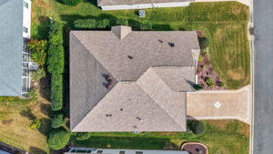 Aerial with Surrounding Privacy Landscaping