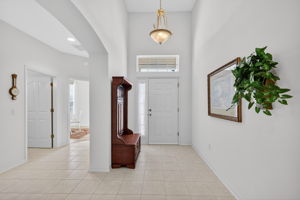 Foyer and Front Entry