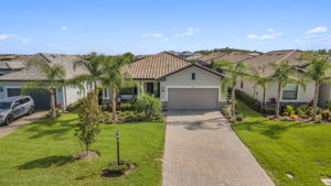 Aerial Front Exterior