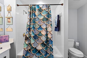 .. Tub With Shower - Access To Guest Bdrm.