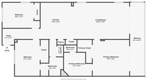 .. Residence #301 Floorplan