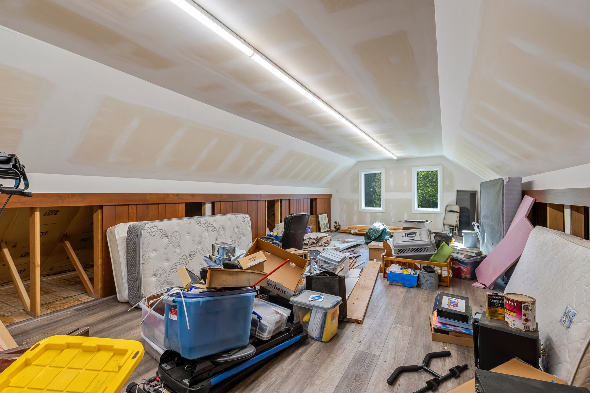 Storage/Future Apartment above detached garage