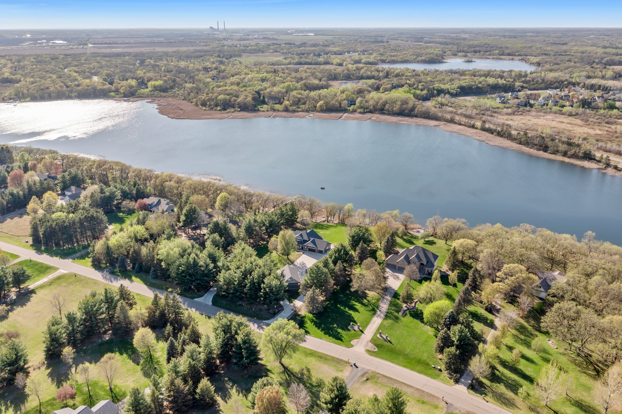 Aerial of Thompson Lake