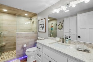 LL Bathroom with walk-in shower