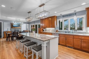 Stunning views while entertaining family and guests.