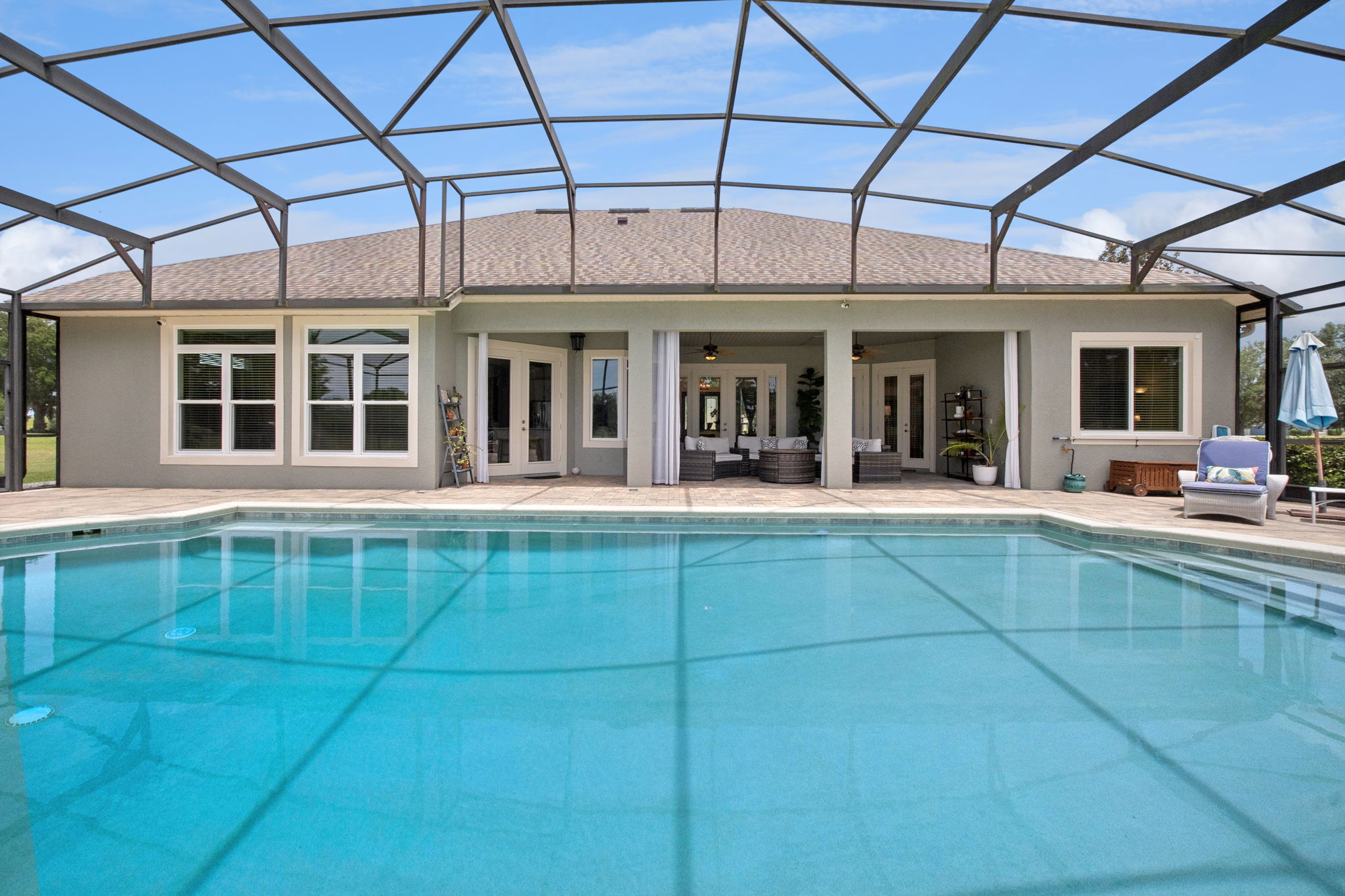 Salt water pool