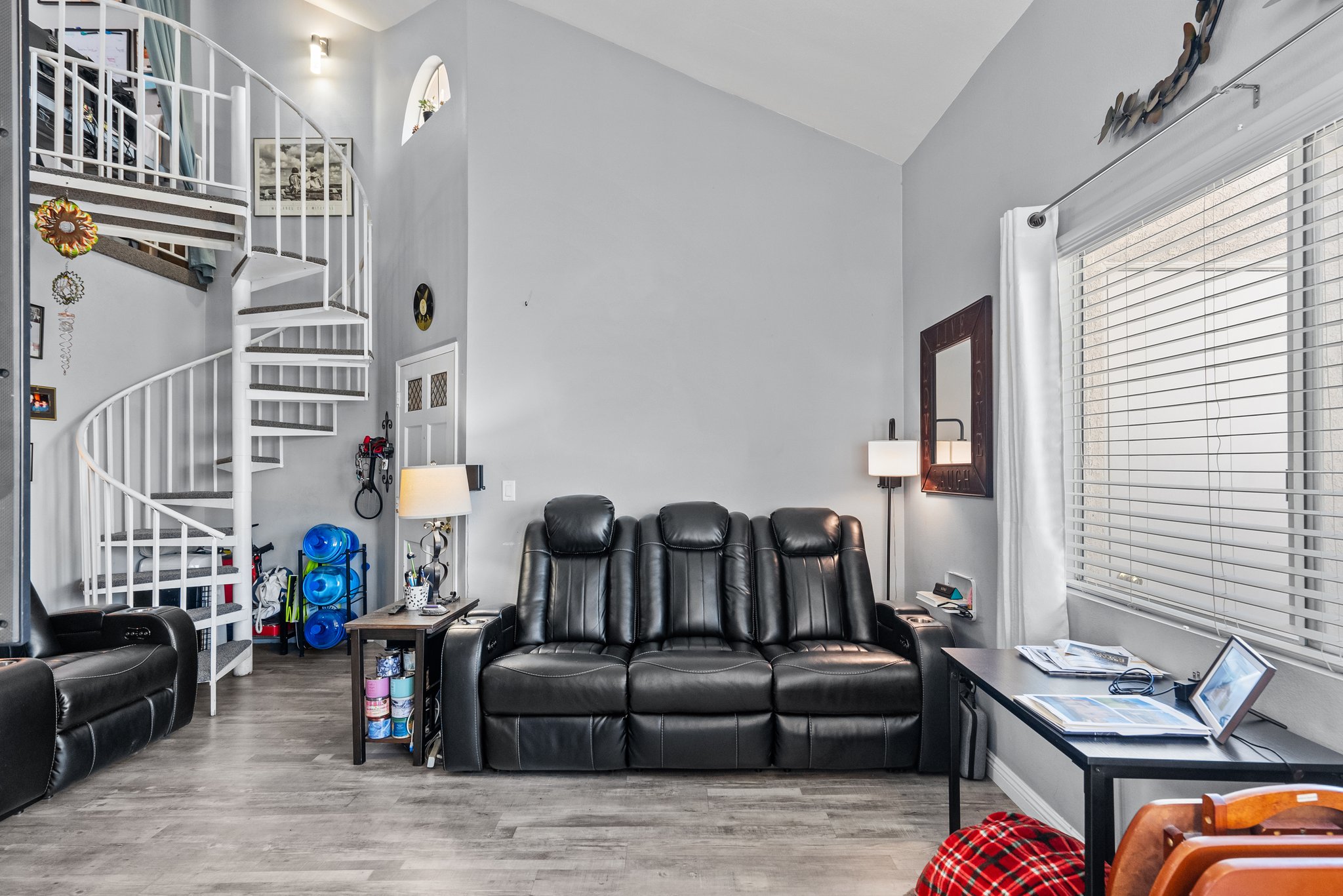 Living Room Loft Entrance