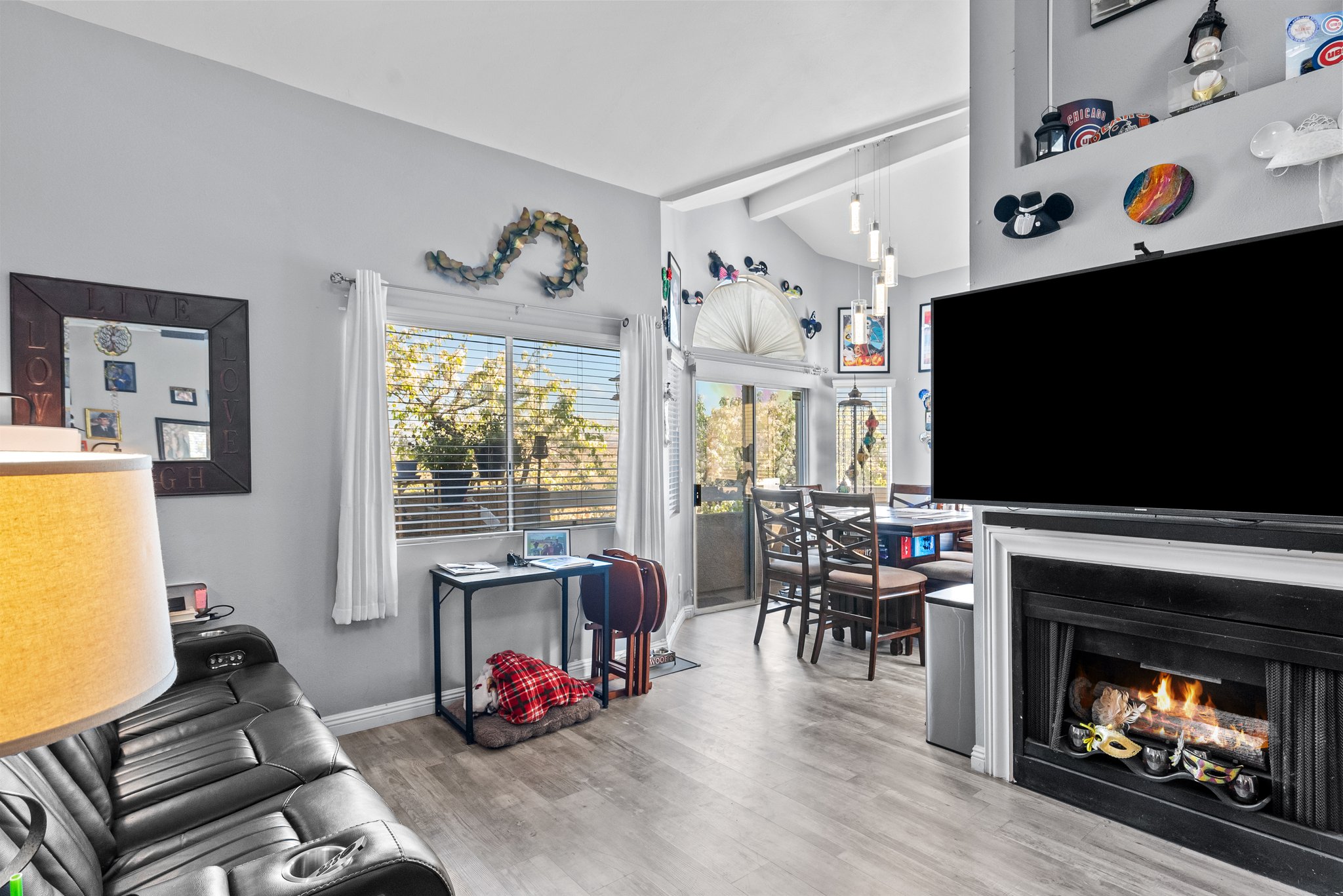 Living Room w/ Fireplace