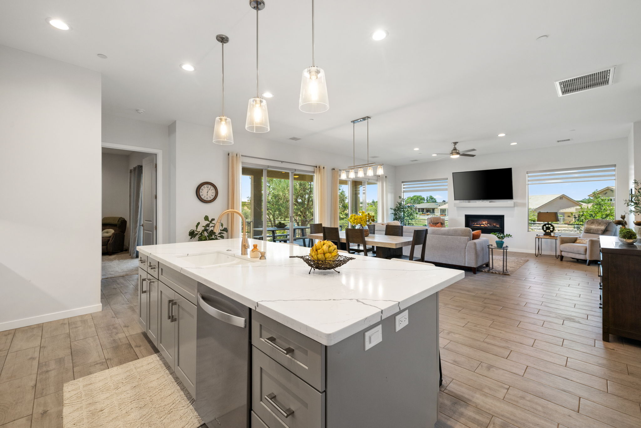Kitchen to Living Room