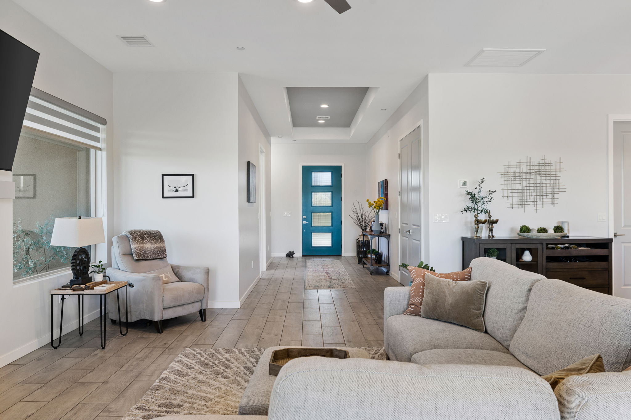 Living Room to Foyer
