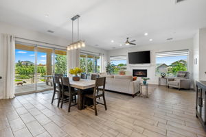 Dining to Living Room