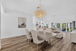 Living, Dining, and Kitchen