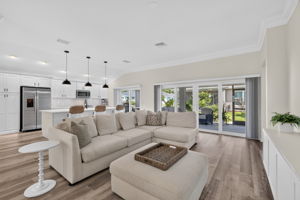 Kitchen and Living Room