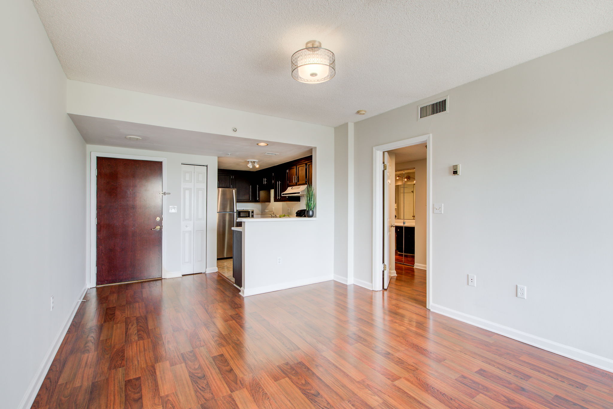 12 Living Room B w Entry + Kitchen + Bath