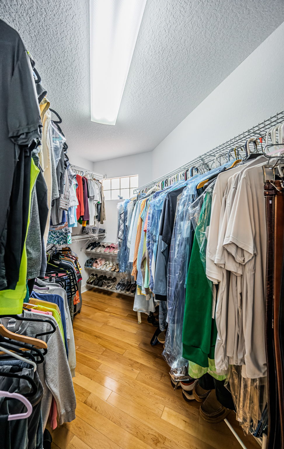 Upper Level Master Bedroom Walk-in Closet