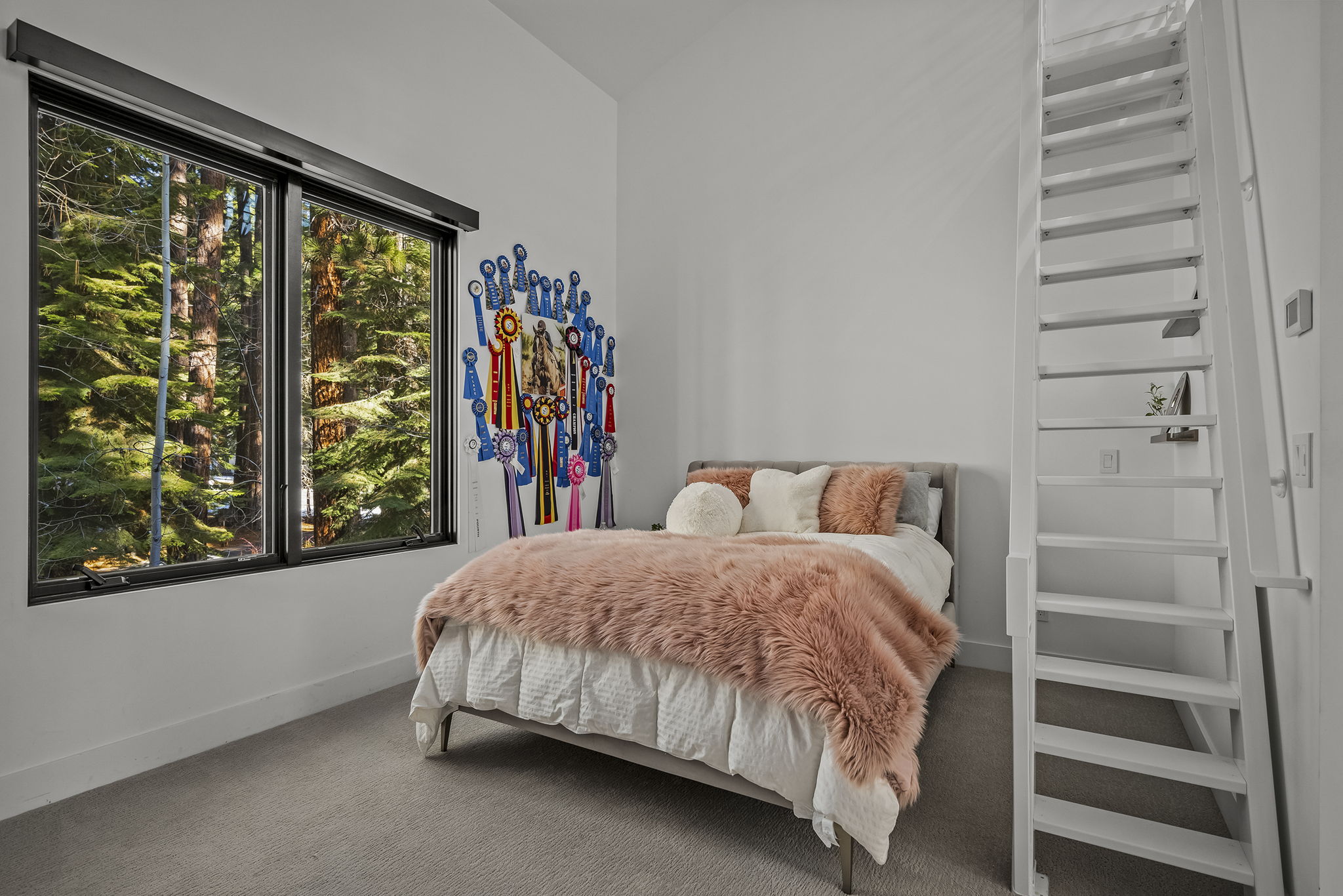 One of 4 upstairs suites