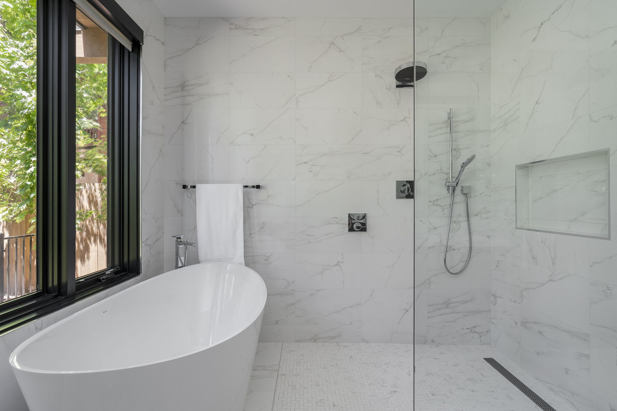 Downstairs primary suite