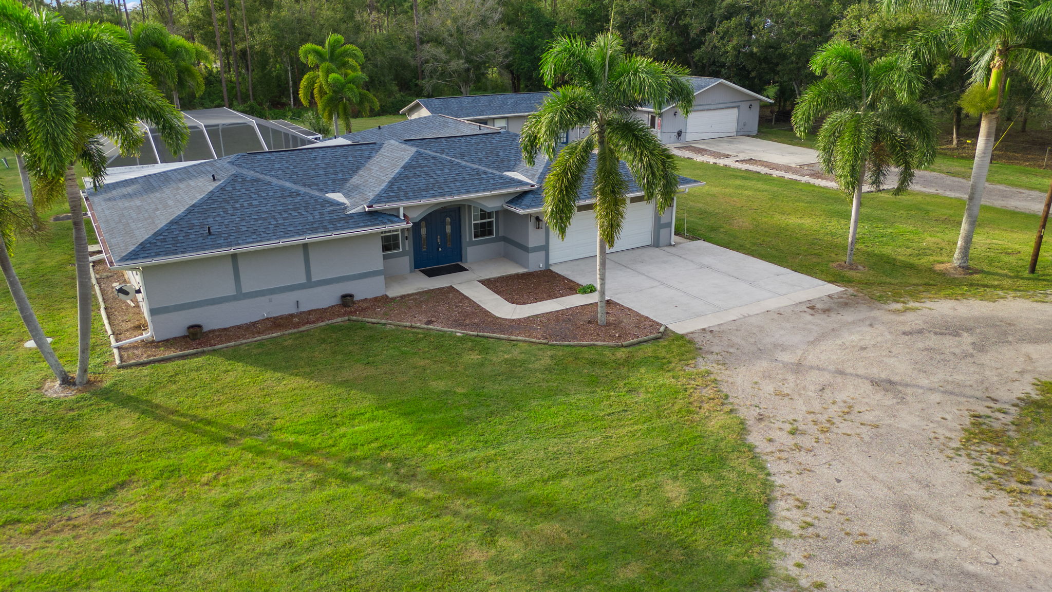 Aerial Front Exterior 1