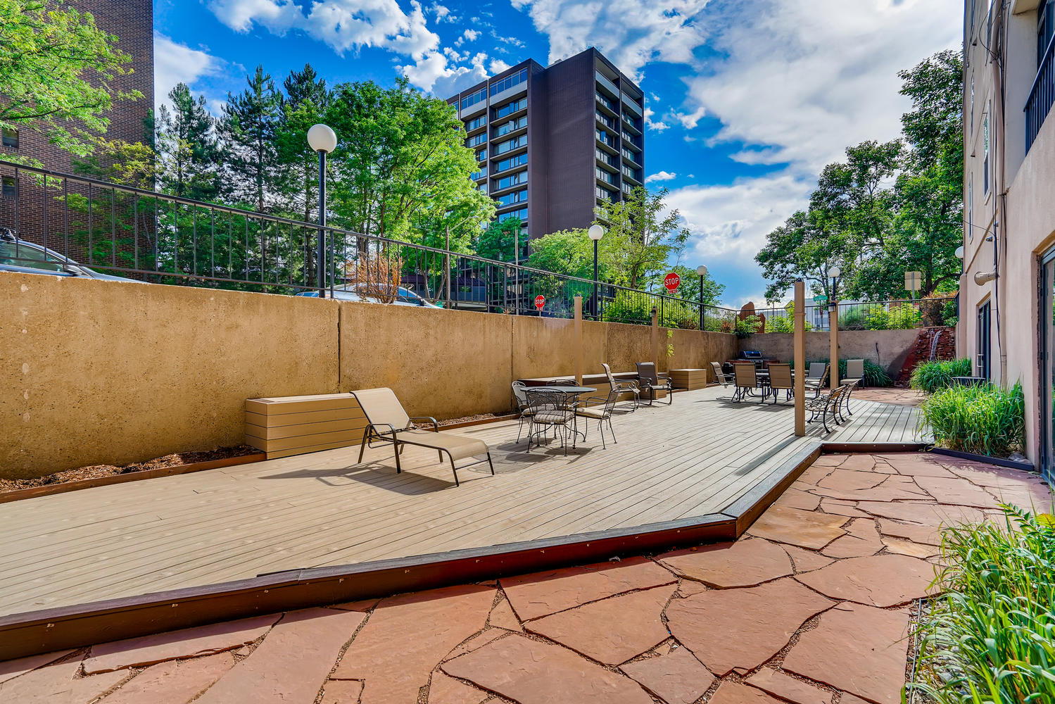 Private Outdoor Patio Area