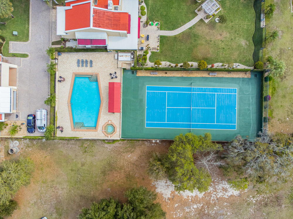 Community Tennis Court & Pool