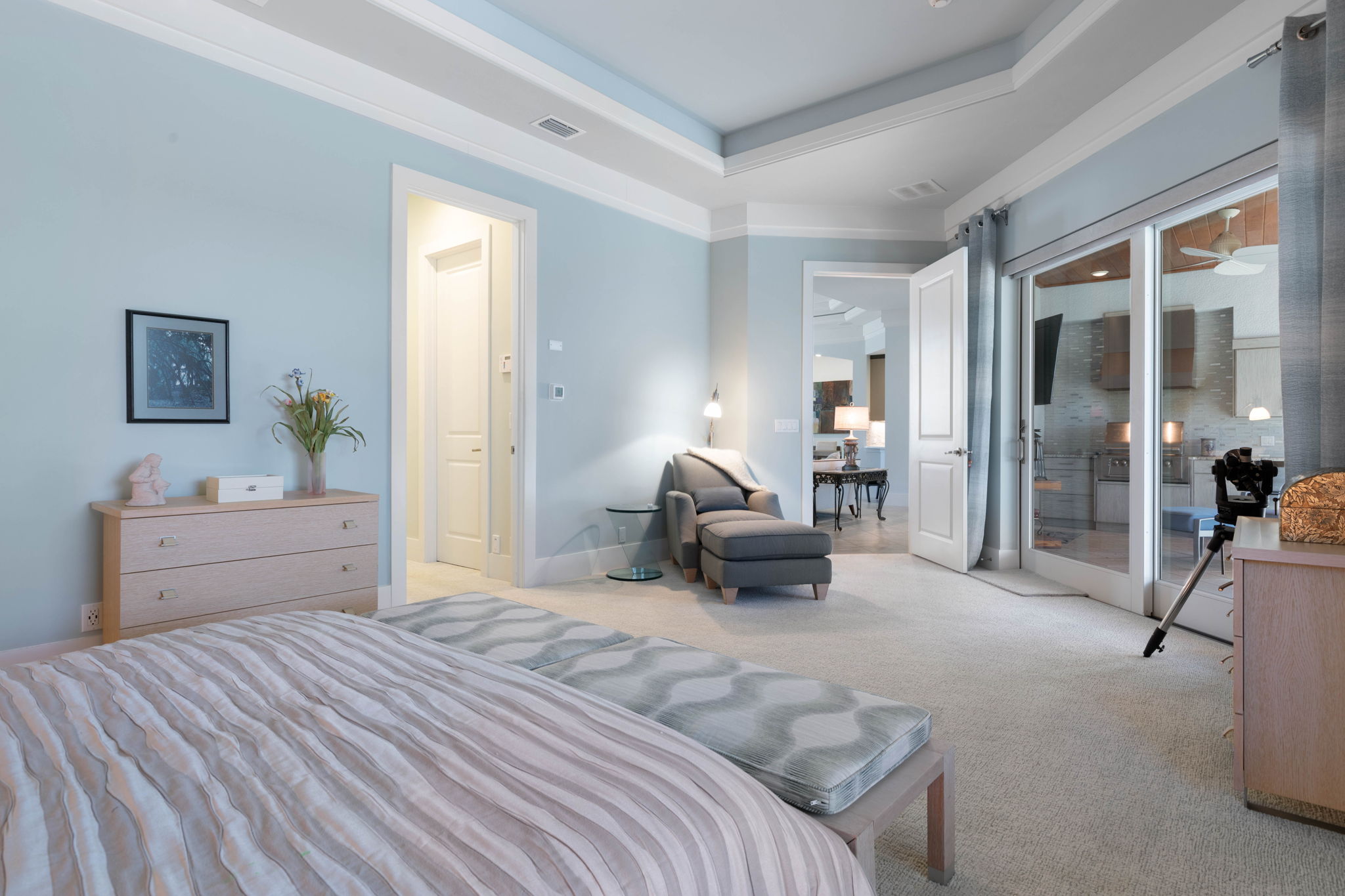 Just beyond the bedroom, a calming ensuite awaits