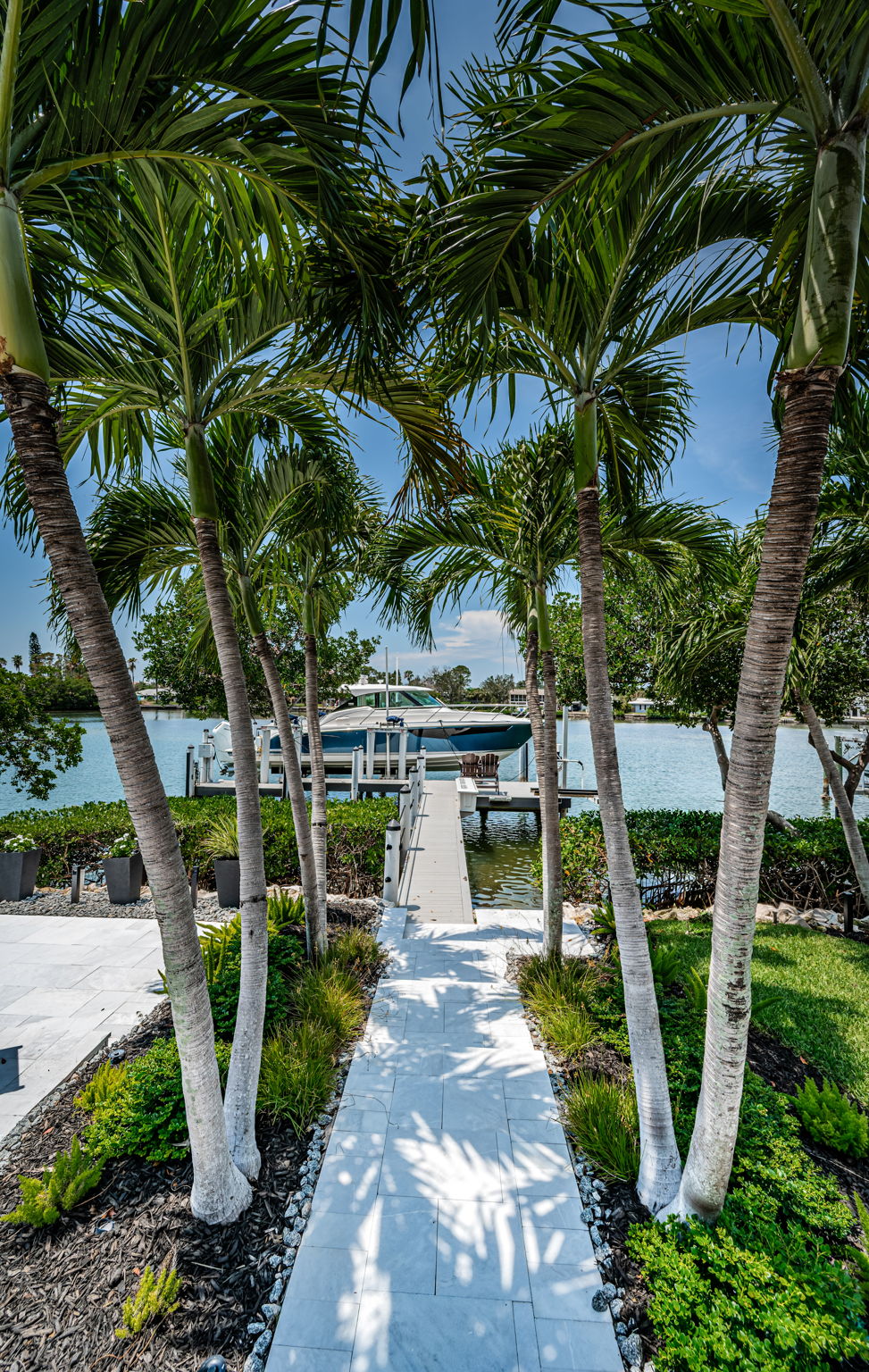 Backyard Walkway and Dock