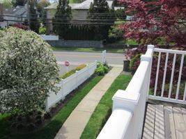 Balcony for sitting out, space for small table