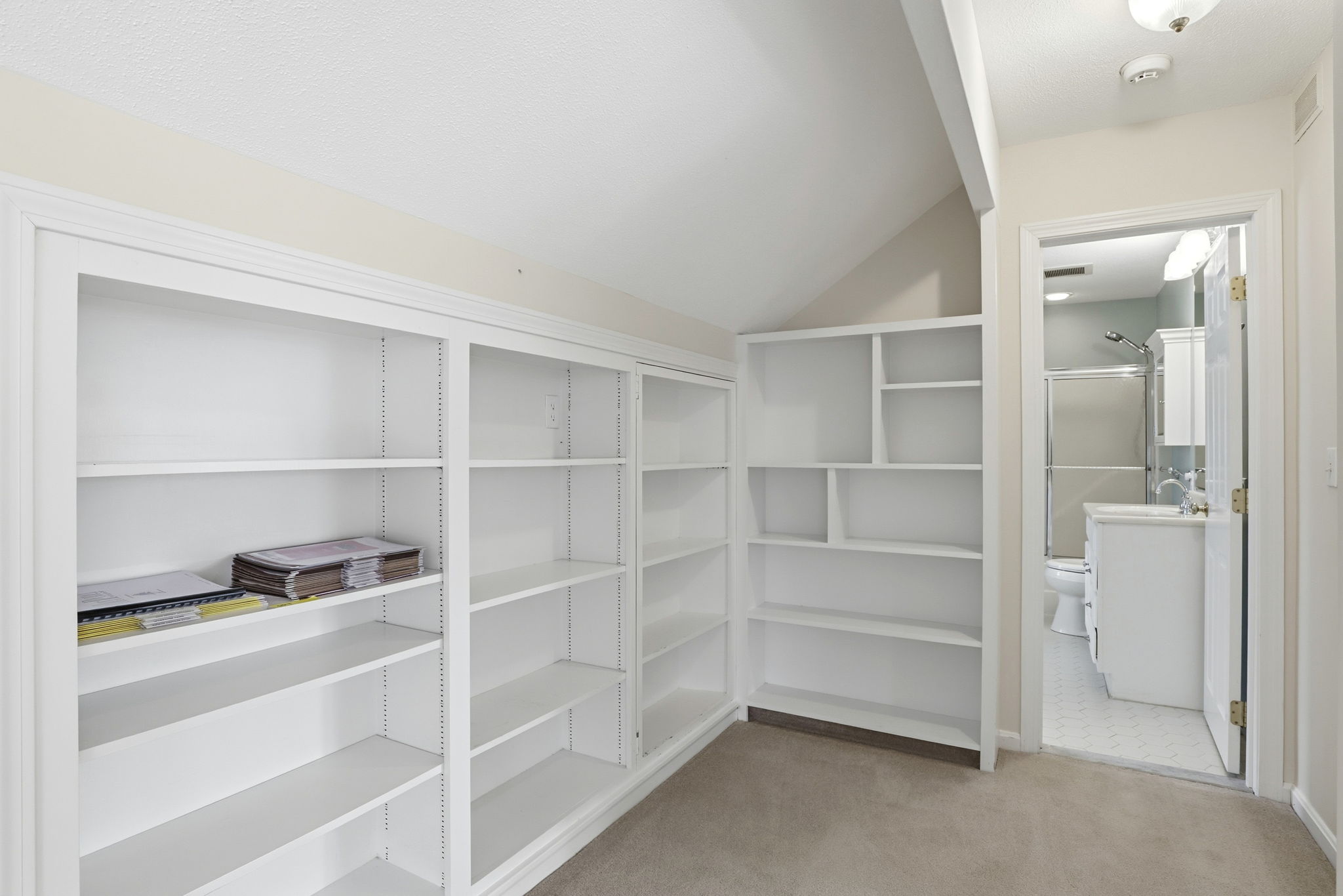 Second Floor Loft | Custom Shelving/Storage