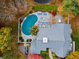 Club House, Aerial View I Indoor & Outdoor Pools, Fitness Center, Library , Pickleball Court
